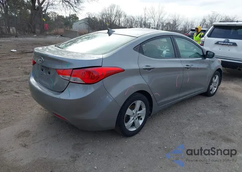 2011 Hyundai Elantra Gls (Ulsan Plant) from USA, damaged, VIN KMHDH4AE6BU119349